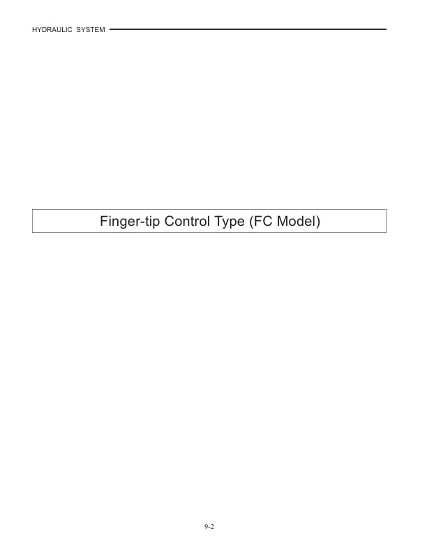 Caterpillar EP20K PAC to EP35K PAC Chassis, Mast and Options Service Manual 99759-6A110-2