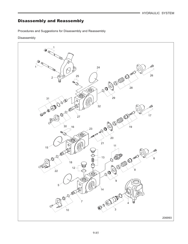 Caterpillar EP20K PAC to EP35K PAC Chassis, Mast and Options Service Manual 99759-6A110-4
