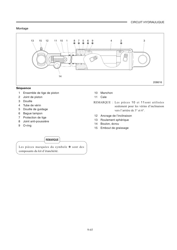 Caterpillar EP20K to EP35K Chassis, Mast and Options Service Manual 99759-6D200 FR-3