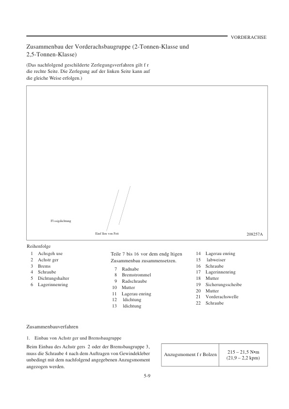 Caterpillar EP20K to EP35K Chassis, Mast and Options Service Manual 99759-6D300 DE-2