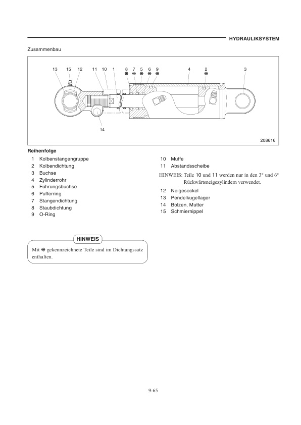 Caterpillar EP20K to EP35K Chassis, Mast and Options Service Manual 99759-6D300 DE-3