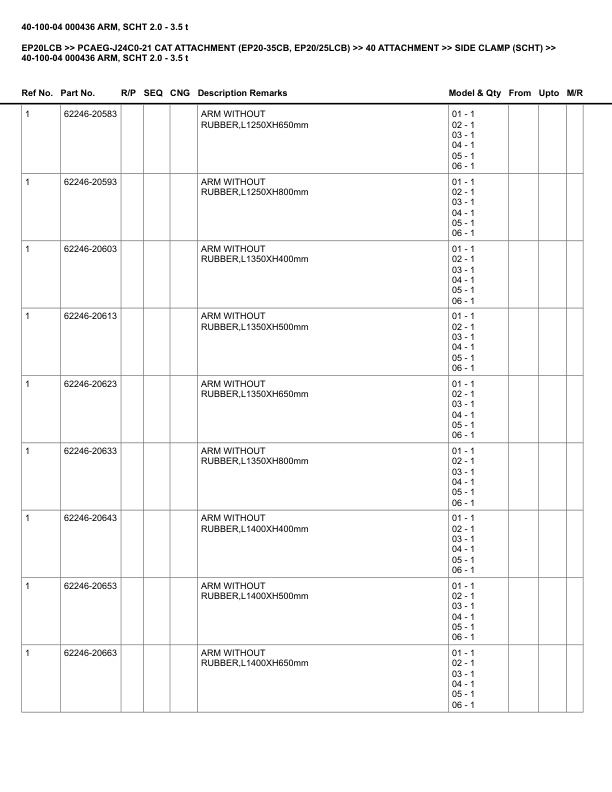 Caterpillar EP20LCB Parts Manual PCAEG-J24C0-21 4 Caterpillar EP20LCB Parts Manual PCAEG-J24C0-21 - Image 4