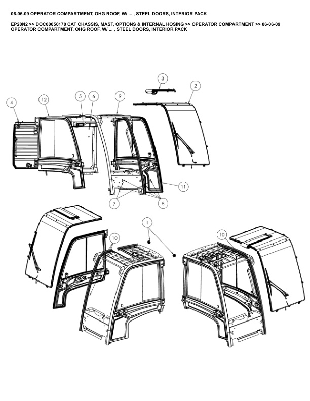 Caterpillar EP20N2 Parts Manual DOC00050170 3 Caterpillar EP20N2 Parts Manual DOC00050170 - Image 3