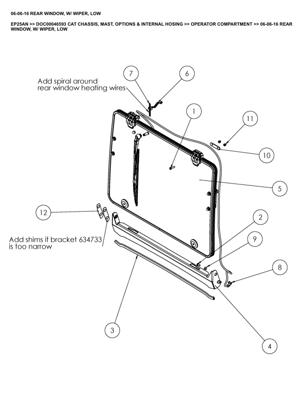 Caterpillar EP25AN Parts Manual DOC00046593 3 Caterpillar EP25AN Parts Manual DOC00046593 - Image 3
