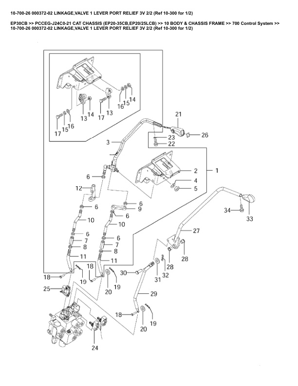 Caterpillar EP30CB Parts Manual PCCEG-J24C0-21 3 Caterpillar EP30CB Parts Manual PCCEG-J24C0-21 - Image 3