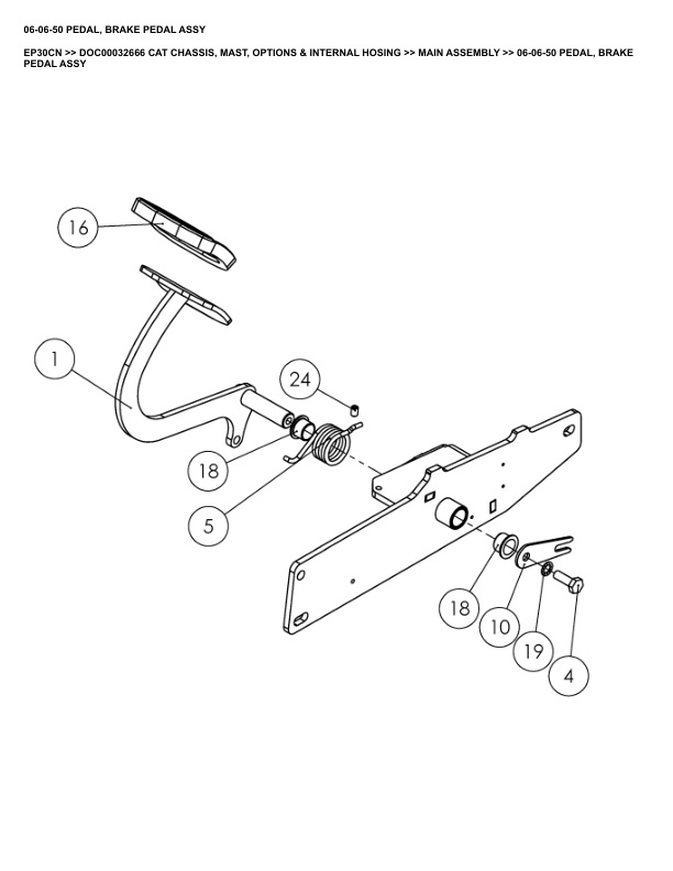 Caterpillar EP30CN Parts Manual DOC00032666 4 Caterpillar EP30CN Parts Manual DOC00032666 - Image 4