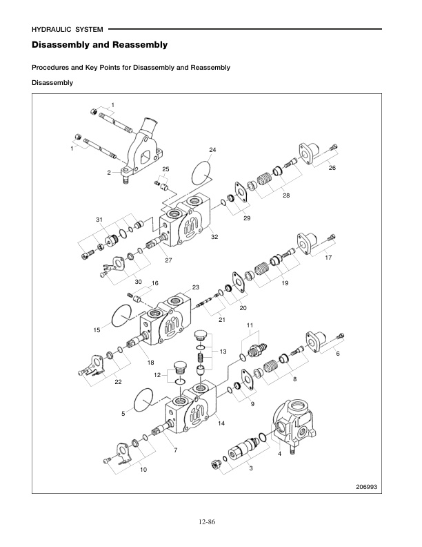 Caterpillar EP30K, EP35K Chassis and Mast Service Manual 99759-64100-5