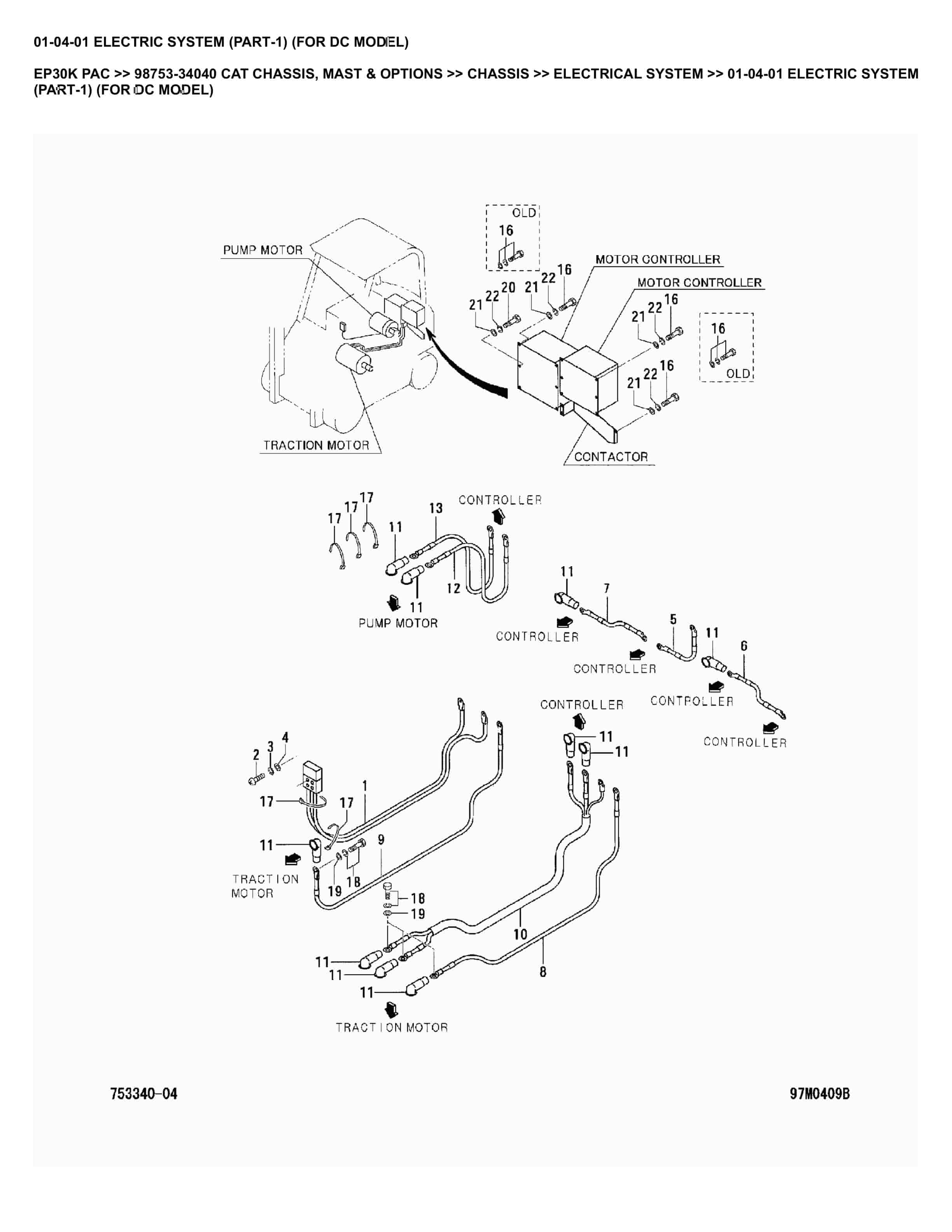 Caterpillar EP30K PAC Parts Manual 98753-34040 1 Caterpillar EP30K PAC Parts Manual 98753-34040