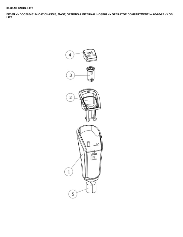 Caterpillar EP50N Parts Manual DOC00046124 5 Caterpillar EP50N Parts Manual DOC00046124 - Image 5