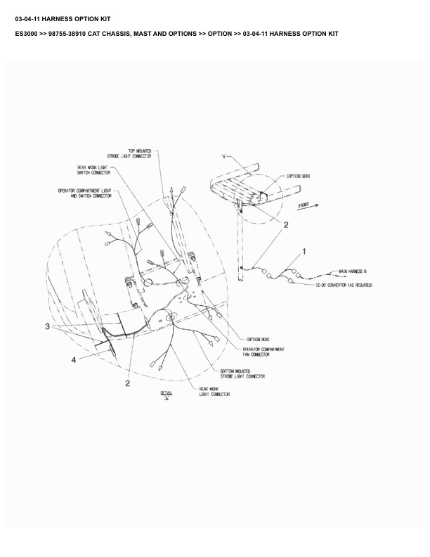 Caterpillar ES3000 Parts Manual 98755-38910 5 Caterpillar ES3000 Parts Manual 98755-38910 - Image 5