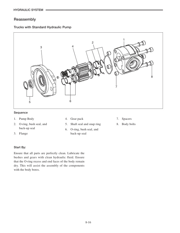 Caterpillar ES3000 to ES4000 Chassis and Mast Service Manual 99759-88100-3