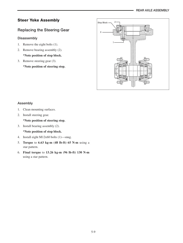 Caterpillar ES3000 to ES4000 Chassis and Mast Service Manual 99759-88110-3