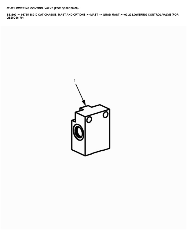 Caterpillar ES3500 Parts Manual 98755-38910 3 Caterpillar ES3500 Parts Manual 98755-38910 - Image 3