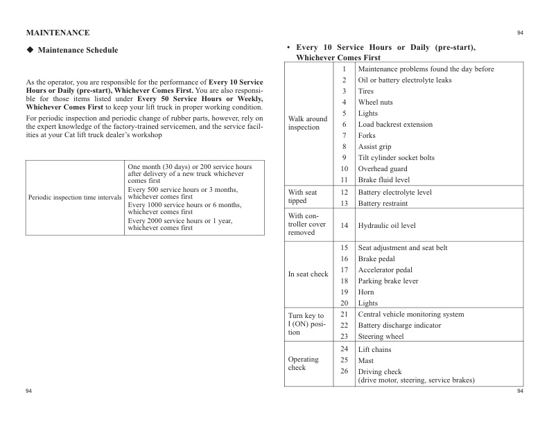 Caterpillar ET3000, ET3500, ET4000 Operation and Maintenance Manual 99750-8B121-4