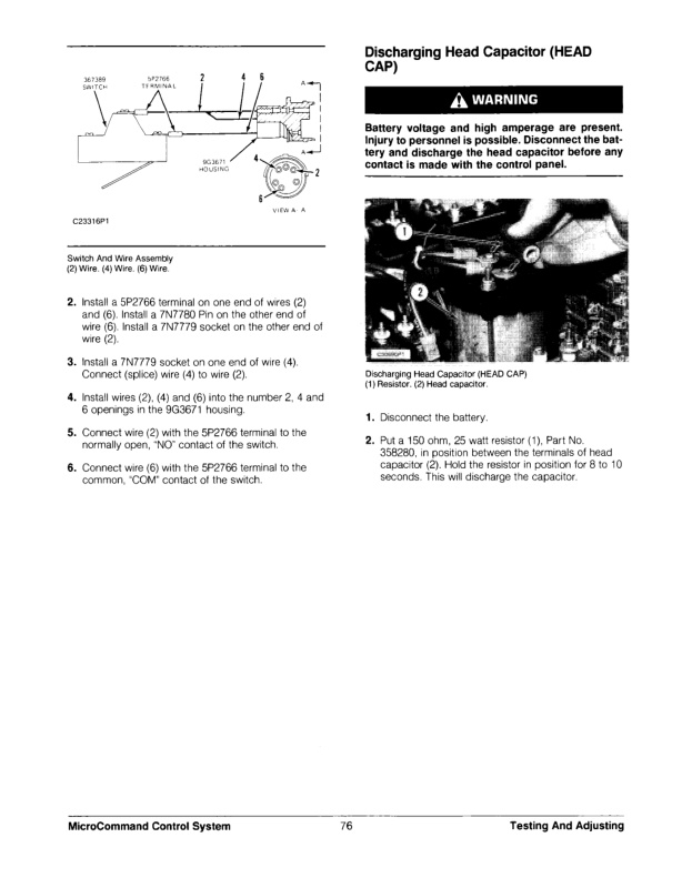 Caterpillar F25, F30, F35, FC40 Lift Trucks Specifications Systems Operation Testing and Adjusting SENB8410-01 4 Caterpillar F25, F30, F35, FC40 Lift Trucks Specifications Systems Operation Testing and Adjusting SENB8410-01-4