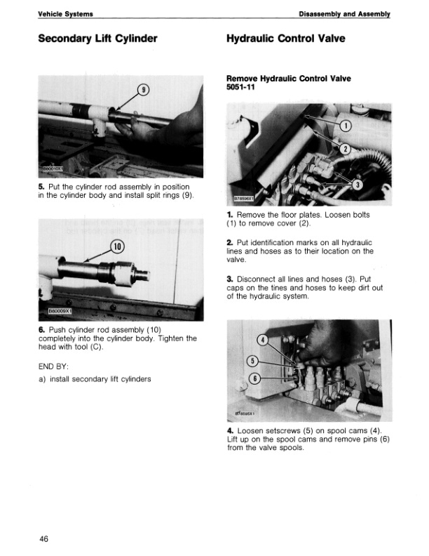 Caterpillar F25, F30, F35, FC40 Lift Trucks Vehicle Systems Disassembly and Assembly SENB8277-01-2