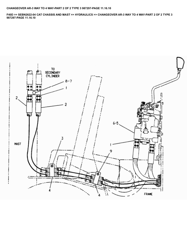 Caterpillar F40D Parts Manual SEBN2622-04 3 Caterpillar F40D Parts Manual SEBN2622-04 - Image 3