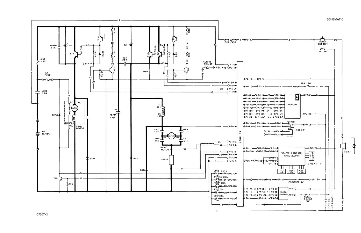 Caterpillar F40D to M50D Lift Trucks MicroCommand Control System Schematic SENB8326-01 2 Caterpillar F40D to M50D Lift Trucks MicroCommand Control System Schematic SENB8326-01-2