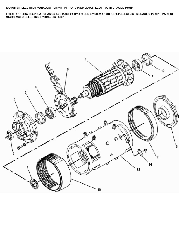 Caterpillar F60D P Parts Manual SEBN2683-01 2 Caterpillar F60D P Parts Manual SEBN2683-01 - Image 2