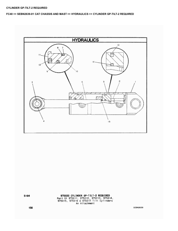 Caterpillar FC40 Parts Manual SEBN2639-01 4 Caterpillar FC40 Parts Manual SEBN2639-01 - Image 4