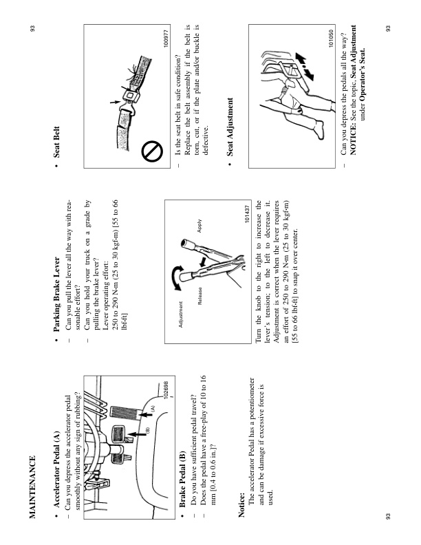 Caterpillar GC15K to GC30K Operation and Maintenance Manual 99710-80140-3
