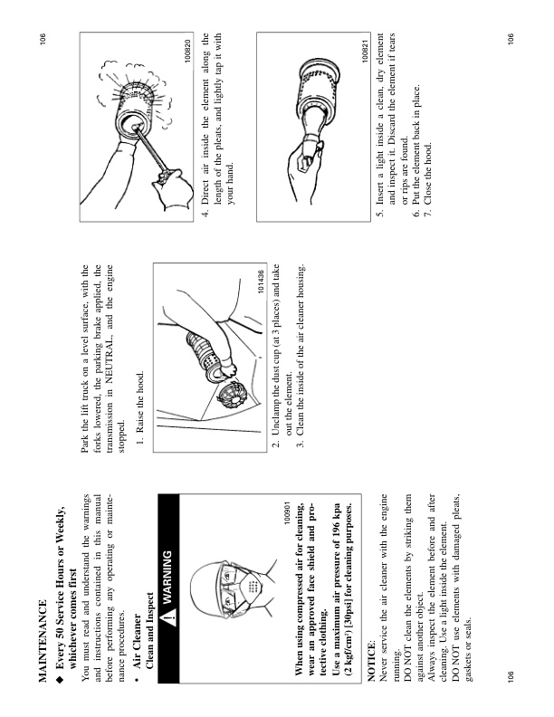 Caterpillar GC15K to GC30K Operation and Maintenance Manual 99710-80140-4