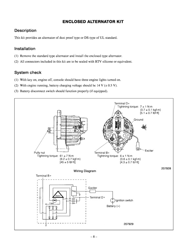 Caterpillar GC15K to GC30K Options Supplement Service Manual 99739-92100 3 Caterpillar GC15K to GC30K Options Supplement Service Manual 99739-92100-3