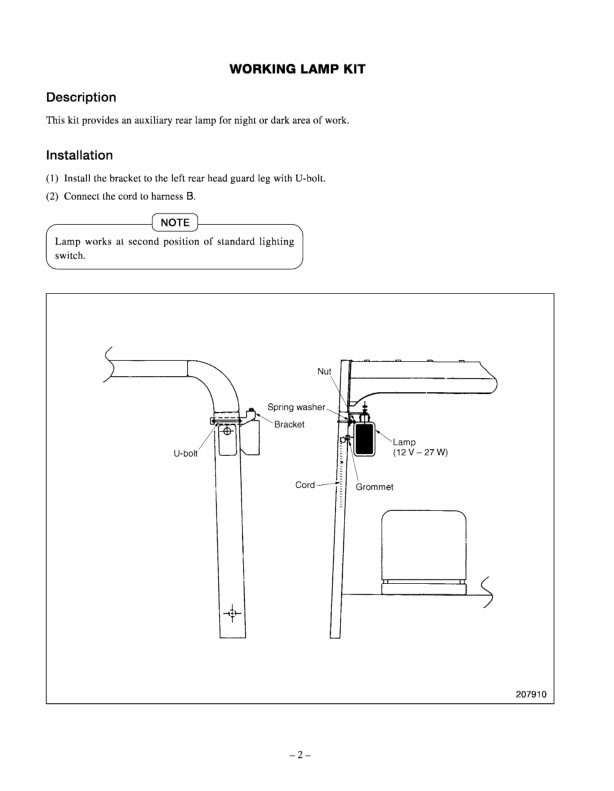 Caterpillar GC15K to GC30K Options Supplement Service Manual 99739-92100 5 Caterpillar GC15K to GC30K Options Supplement Service Manual 99739-92100-5