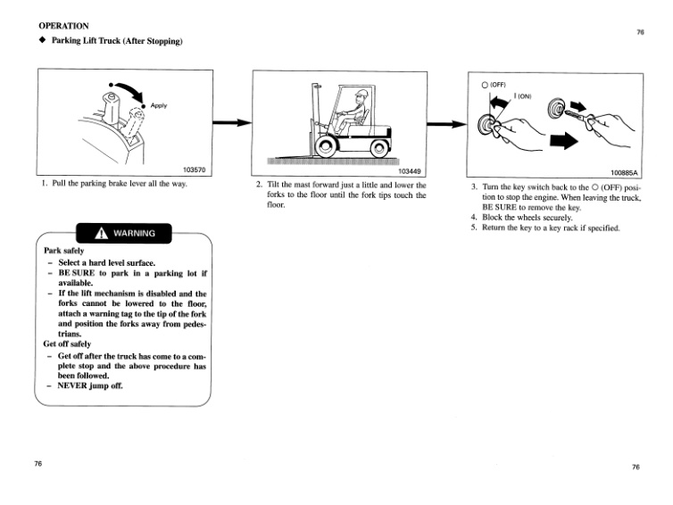 Caterpillar GC15N to GC33N Operation and Maintenance Manual 99710-3C100 2 Caterpillar GC15N to GC33N Operation and Maintenance Manual 99710-3C100 - Image 2