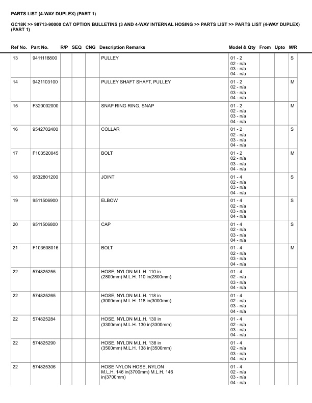 Caterpillar GC18K Parts Manual 98713-90000 5 Caterpillar GC18K Parts Manual 98713-90000 - Image 5