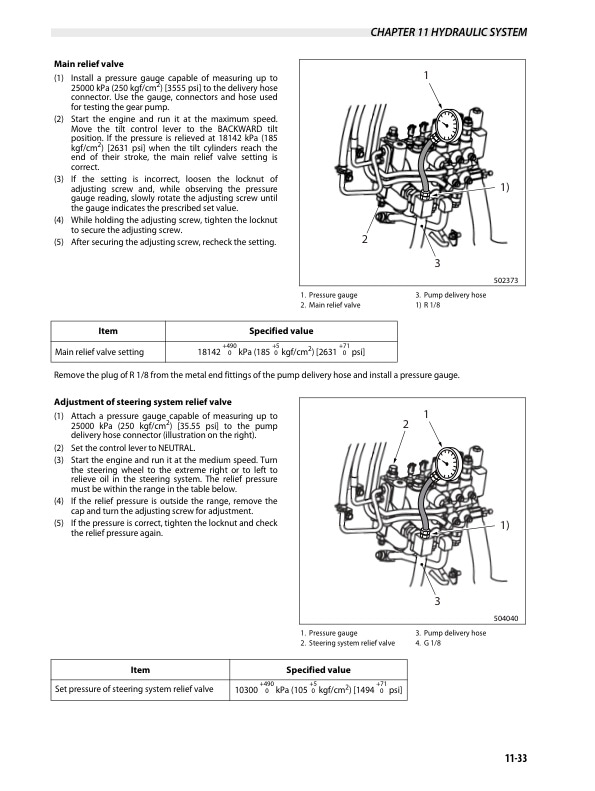 Caterpillar GC20N, GC25N, GC28N, GC30N, GC33N Chassis and Mast Service Manual 99719-6C130-3