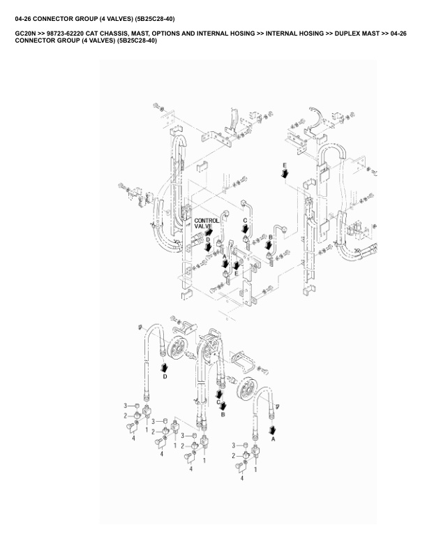 Caterpillar GC20N Parts Manual 98723-62220 5 Caterpillar GC20N Parts Manual 98723-62220 - Image 5