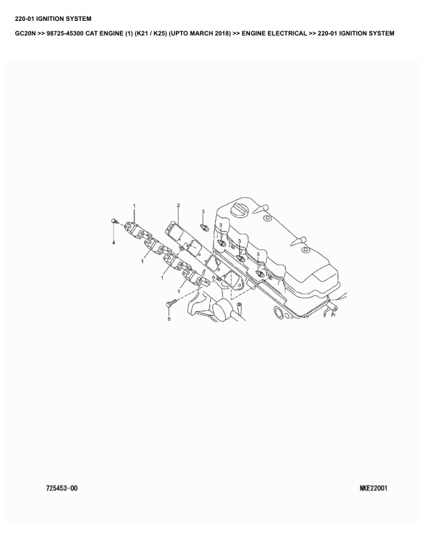 Caterpillar GC20N Parts Manual 98725-45300 5 Caterpillar GC20N Parts Manual 98725-45300 - Image 5