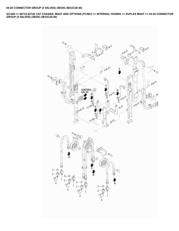 Caterpillar GC30N Parts Manual 98733-62120 5 Caterpillar GC30N Parts Manual 98733-62120 - Image 5