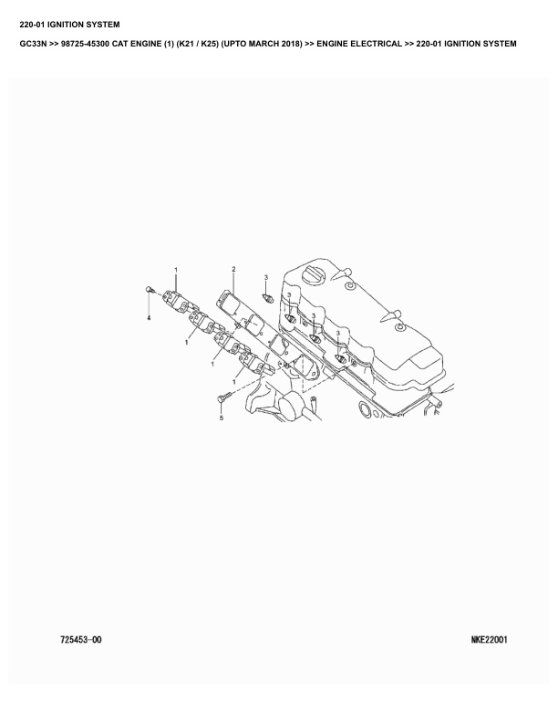 Caterpillar GC33N Parts Manual 98725-45300 5 Caterpillar GC33N Parts Manual 98725-45300 - Image 5