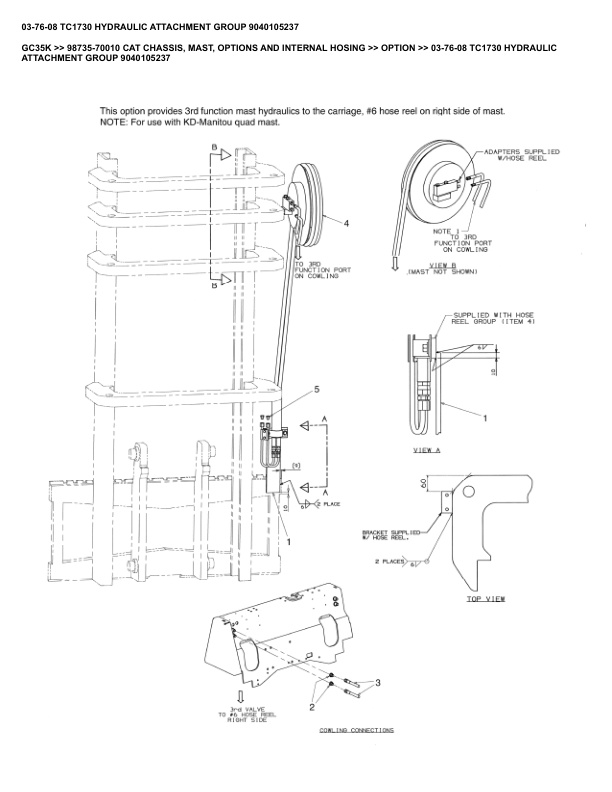 Caterpillar GC35K Parts Manual 98735-70010 5 Caterpillar GC35K Parts Manual 98735-70010 - Image 5