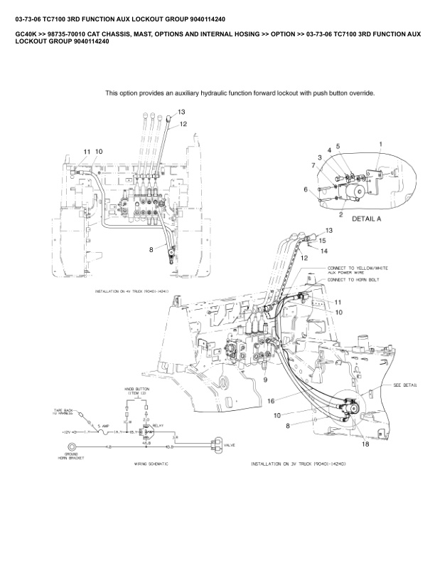 Caterpillar GC40K Parts Manual 98735-70010 5 Caterpillar GC40K Parts Manual 98735-70010 - Image 5