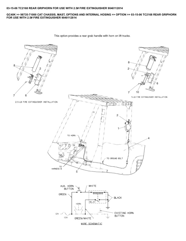 Caterpillar GC40K Parts Manual 98735-71000 3 Caterpillar GC40K Parts Manual 98735-71000 - Image 3