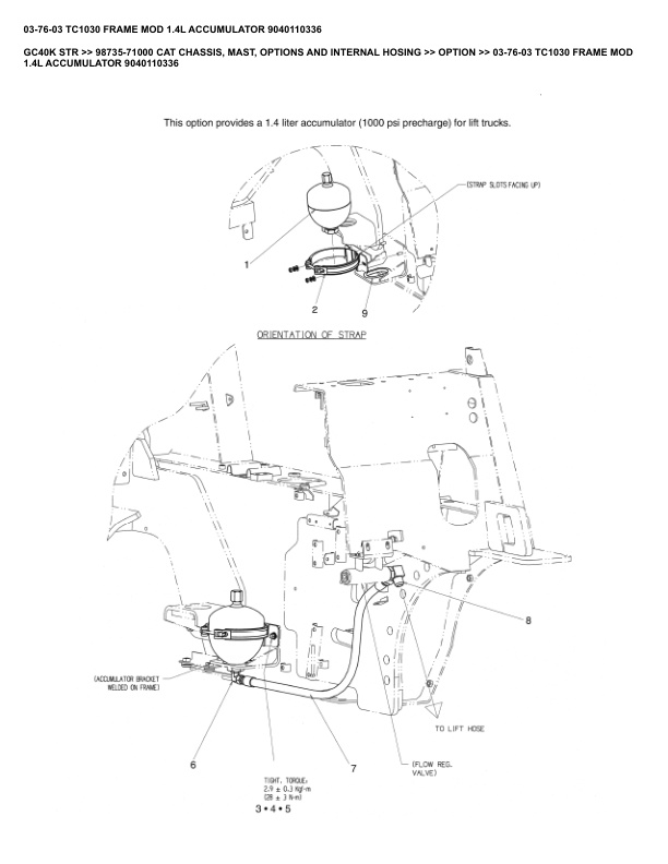 Caterpillar GC40K STR Parts Manual 98735-71000 5 Caterpillar GC40K STR Parts Manual 98735-71000 - Image 5