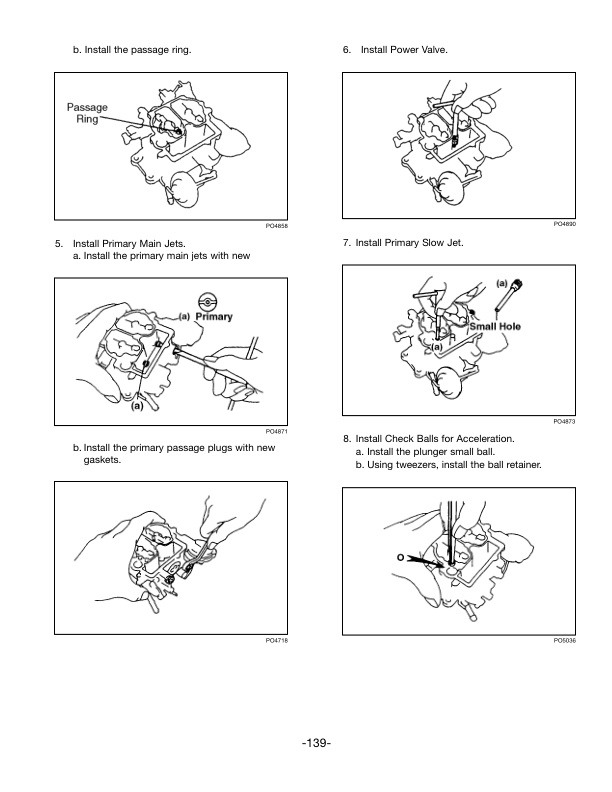 Caterpillar GM 4.3L, G6 Gasoline Engine Service Manual 99789-84120-4