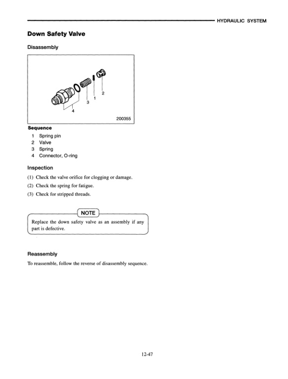 Caterpillar GP-DP 40K-50K Chassis and Mast Service Manual 99739-36100 4 Caterpillar GP-DP 40K-50K Chassis and Mast Service Manual 99739-36100 - Image 4