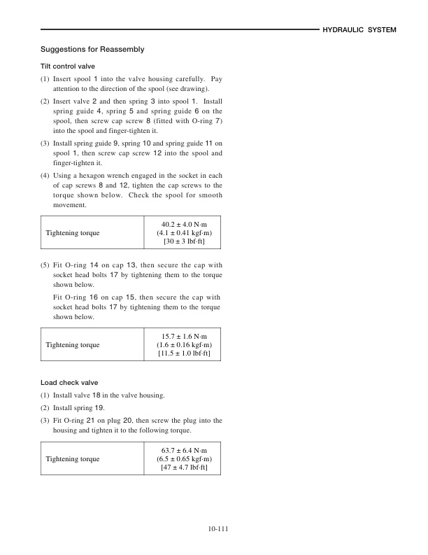 Caterpillar GP-DP 40K-50K Chassis and Mast Service Manual 99739-66100 5 Caterpillar GP-DP 40K-50K Chassis and Mast Service Manual 99739-66100-5