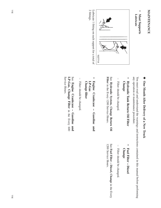 Caterpillar GP-DP 40K-50K Operation and Maintenance Manual 99730-85141 4 Caterpillar GP-DP 40K-50K Operation and Maintenance Manual 99730-85141-4