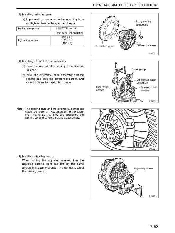 Caterpillar GP-DP 40N-55N Chassis and Mast Service Manual 99739-67110 2 Caterpillar GP-DP 40N-55N Chassis and Mast Service Manual 99739-67110 - Image 2