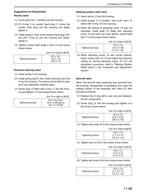 Caterpillar GP-DP 40N-55N Chassis and Mast Service Manual 99739-67110 5 Caterpillar GP-DP 40N-55N Chassis and Mast Service Manual 99739-67110 - Image 5