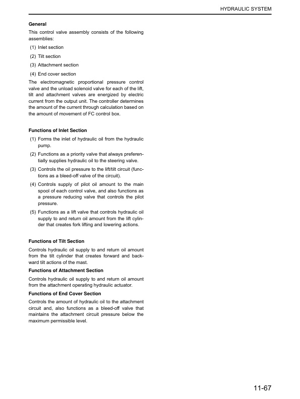 Caterpillar GP-DP 40N-55N Chassis and Mast Service Manual 99739-6E110 4 Caterpillar GP-DP 40N-55N Chassis and Mast Service Manual 99739-6E110 - Image 4