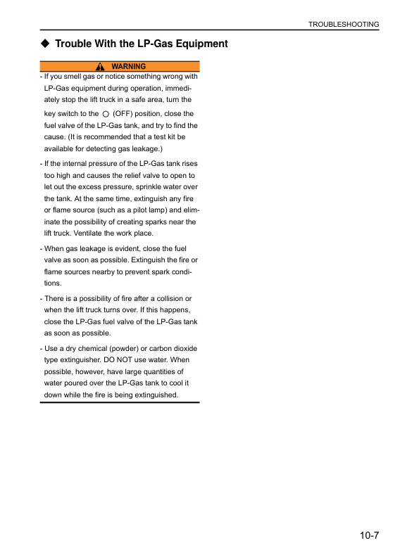 Caterpillar GP-DP 40N-55N Operation and Maintenance Manual 99730-67110 3 Caterpillar GP-DP 40N-55N Operation and Maintenance Manual 99730-67110 - Image 3