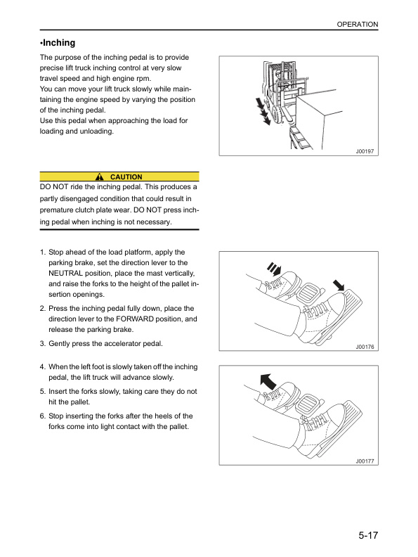 Caterpillar GP-DP 40N-55N Operation and Maintenance Manual 99730-6E110 2 Caterpillar GP-DP 40N-55N Operation and Maintenance Manual 99730-6E110 - Image 2