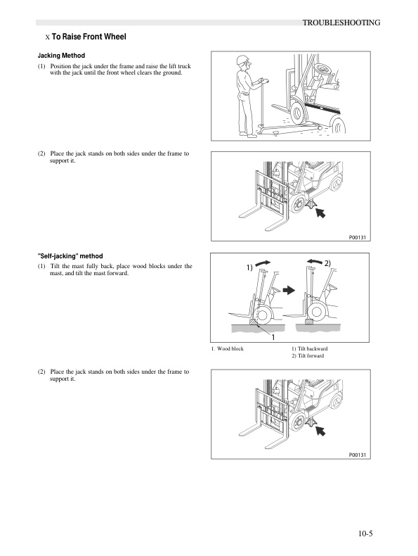 Caterpillar GP-DP 40N-55NF Operation and Maintenance Manual 99730-36120 3 Caterpillar GP-DP 40N-55NF Operation and Maintenance Manual 99730-36120 - Image 3