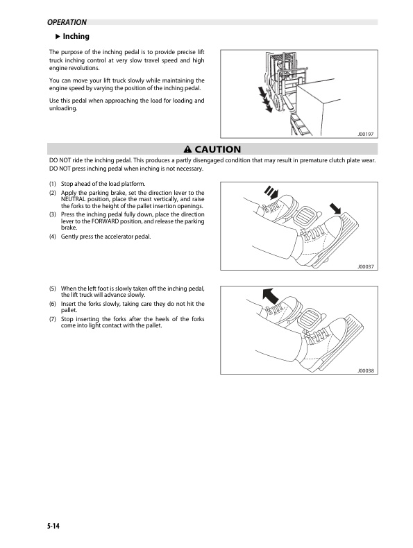 Caterpillar GP-GPE 15N-35N, DP 15ND-35N Operation and Maintenance Manual 99710-36120 2 Caterpillar GP-GPE 15N-35N, DP 15ND-35N Operation and Maintenance Manual 99710-36120-2